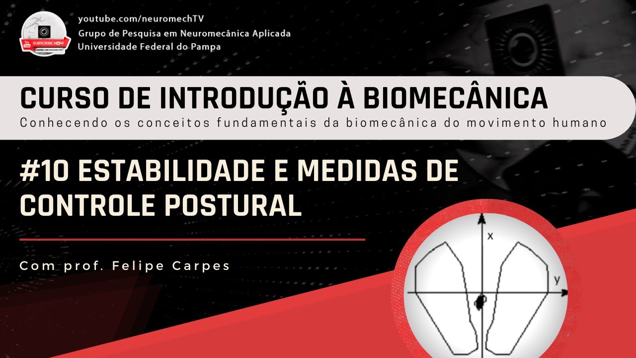 INTRODUÇÃO À BIOMECÂNICA #10 Estabilidade e medidas de controle postural