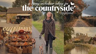 a cosy october vlog: autumn in the english countryside 🍂🕯️