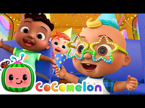 Happy Birthday Wheels On The Bus! | CoComelon | 🚌Wheels on the BUS Songs! | 🚌Nursery Rhymes