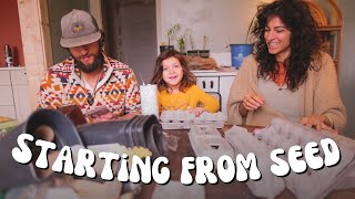 Seed Planting & Our Spring Gardening Plans
