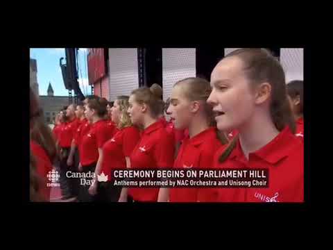 Unisong on Parliament Hill!