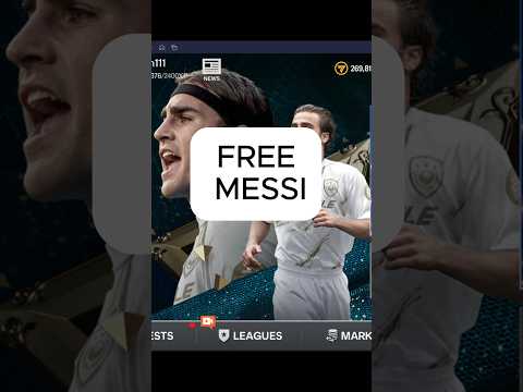 FREE MESSI 🥶🔥 ?? #shorts #fifa #fcmobile #eafc24 #fifa23 #fc25