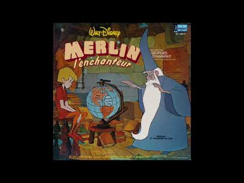Livre-disque "Merlin l'Enchanteur" (33 tours version intégrale)