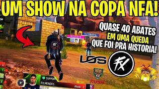 QUASE 40 ABATES! FLUXO, EXODIA, LOS GRANDES E RUSH NA COPA NFA!