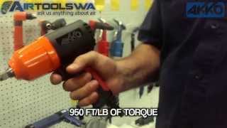 preview picture of video 'AKKO AW2860 Half Inch Impact Wrench'