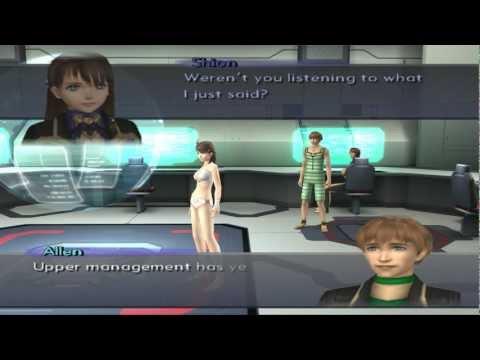 Xenosaga III HD Cutscene 011 - Day She Left Vector (Dämmerung) - JAPANESE - SWIMSUIT MODE