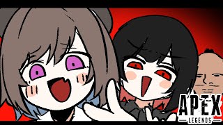 唯一配信活動頑張っていた梔子スイが居なくなった現在のおだのぶキス部がコチラｗｗｗｗｗｗｗ【APEX Legends】