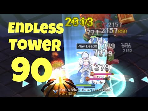 RAGNAROK M ETERNAL LOVE | PALADIN ENDLESS TOWER LVL 90