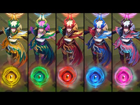 Updated Coven Syndra Chromas (League of Legends)