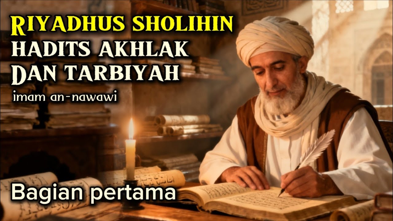 Dengar dan renungkanlah hadits akhlak dan tarbiyah kitab riyadhus sholihin #ceritaislami
