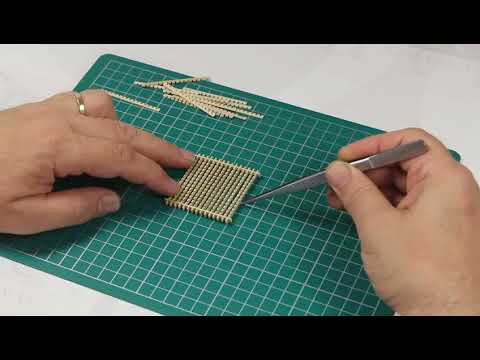 33 - Construcción de un enjaretado. HMS Terror - Modelismo Naval