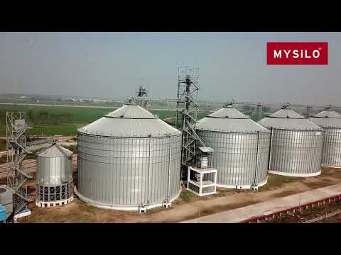 Water silo storage tank