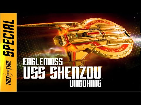 STARSHIP MODELS - Eaglemoss USS Shenzhou unboxing