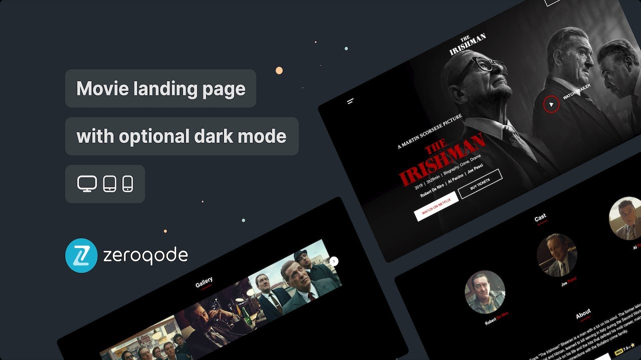 Movie Promo Template Video Presentation by Zeroqode