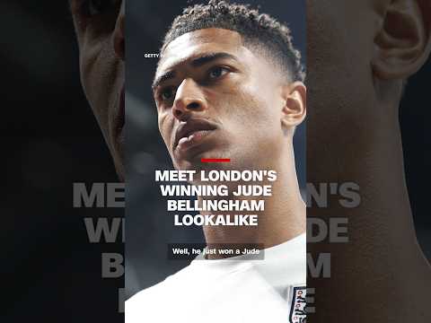 Meet London's winning Jude Bellingham lookalike