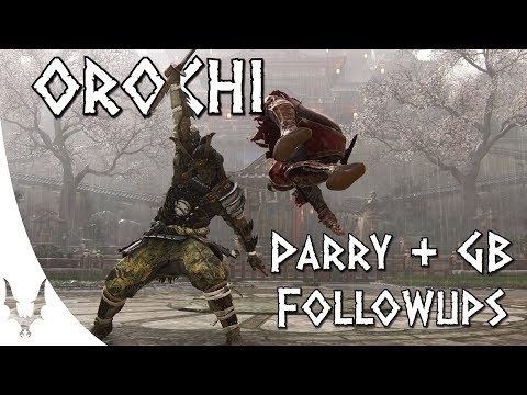 For Honor - UPDATED Orochi Parry & Guardbreak Punishes