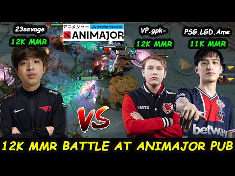 23savage Spectre vs gpk PSG.LGD.Ame   12K MMR Battle at Animajor Ranked Dota 2 pro gameplay
