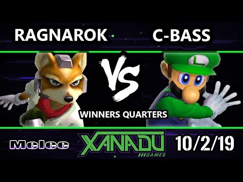 S@X 322 SSBM - Ragnarok (Fox) Vs. C-bass (Luigi) Smash Melee Winners Quarters
