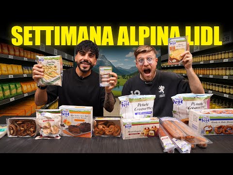 PROVIAMO TUTTO IL CIBO DELLA SETTIMANA AUSTRIACA DEL SUPERMERCATO LIDL - QUESTA È DAVVERO ASSURDA!