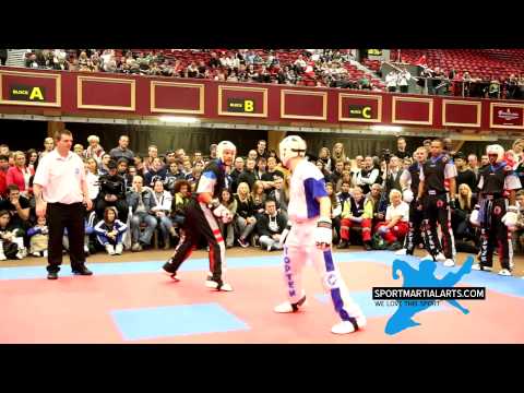 Alex Veres v Jack Felton - Kiraly 2 v All Stars - Men's Team Sparring - 2014 Irish Open