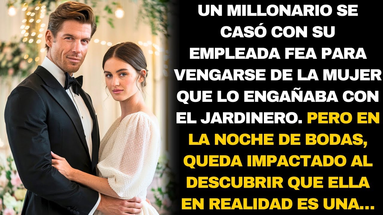 UN MILLONARIO SE CASÓ POR VENGANZA, PERO EN LA NOCHE DE BODAS DESCUBRE QUE ELLA ES UNA…