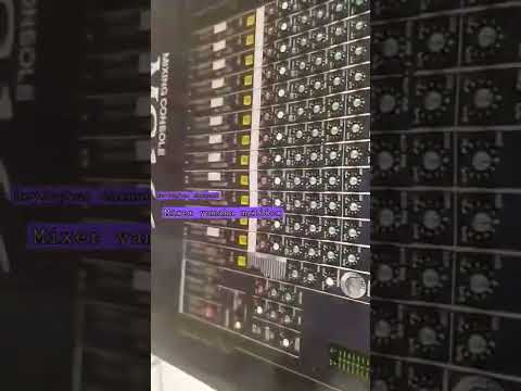 Mixer Yamaha MG166 cx, plus Compressor & effect spx multi 16 program