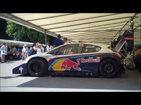 Peugeot 208 T16 Pikes Peak; Goodwood Festival of Speed 2013
