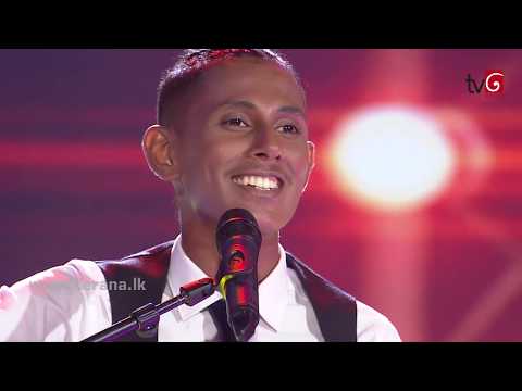 Derana Dream Star Season VIII | Ahasa Gugura Akunu Pupur By Raveen Tharuka