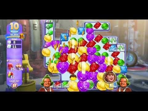 Willy Wonka's World of Candy - Level 247 Complete