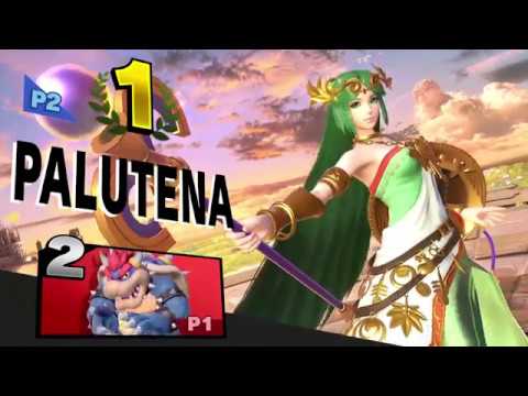 Smash Grounds Arena: FartyParty (Palutena) 1-0 Gild (Bowser)