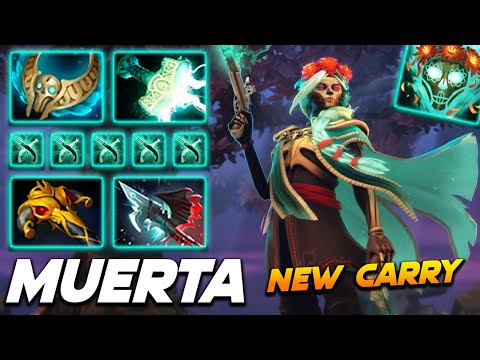 Muerta - Full Gameplay - New Hero - Dead Reckoning Update - Dota 2 Pro Gameplay [Watch & Learn]