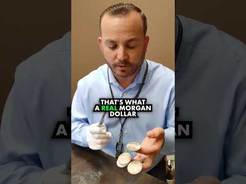 Another way to tell if your Morgan Dollar is Real or Fake.