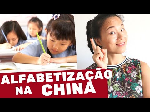 Como CHINESES aprendem LER e ESCREVER em MANDARIM ? | Pula Muralha