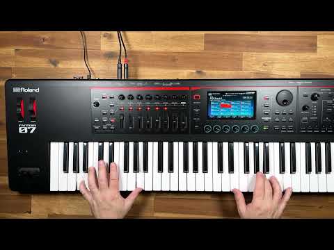 Roland Fantom-07 Sound Demo (NoTalking)