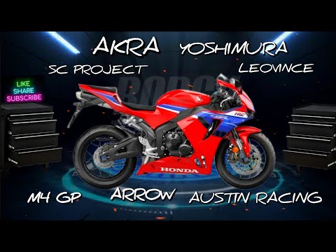 2024 Honda CBR600RR | What Exhaust Sounds Best? #honda #cbr600rr