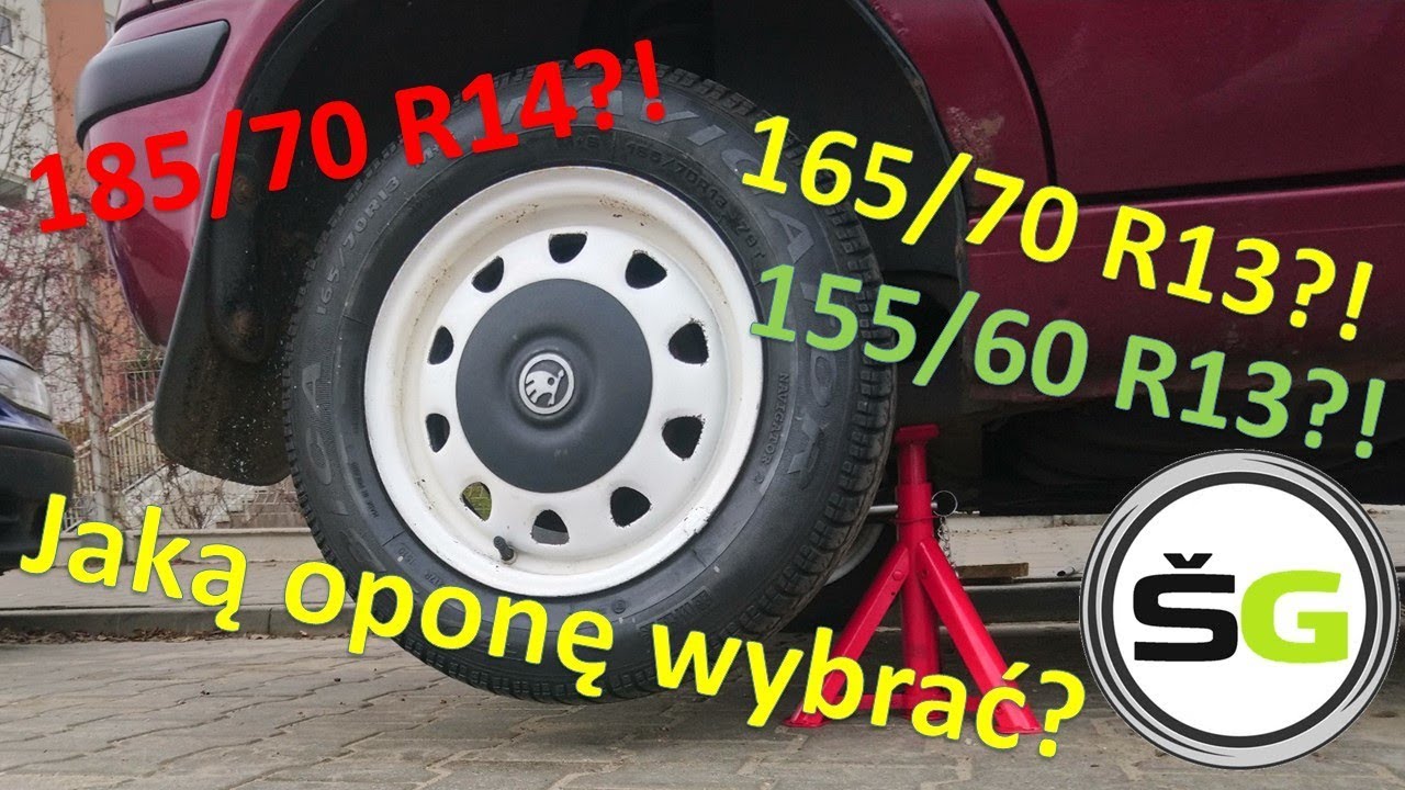Jaki rozmiar opon do Felicii i Favorit Czy 185/60 R14 można | Skoda Gadać