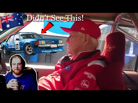 American Reacts to 2021 Bathurst Pre Race Lap in Tru Blu Falcon with Dick Johnson