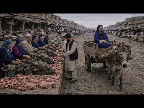 🇦🇫 Afghanistan’s Dangerous Market | Real Life of Poor People | 4K Walking Tour