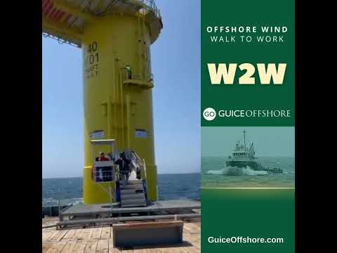 New Guice Offshore Walk-To-Work System Helps Offshore Wind Crew Transfer Safer, More Cost-Effective