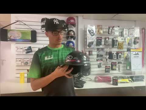 Rawlings Coolflo Molded Baseball Batting Helmet 6 ½” – 7 ½” Black