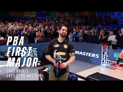 Gary Haines's First Major | 2025 USBC Masters | Full Match vs. Anthony Simonsen