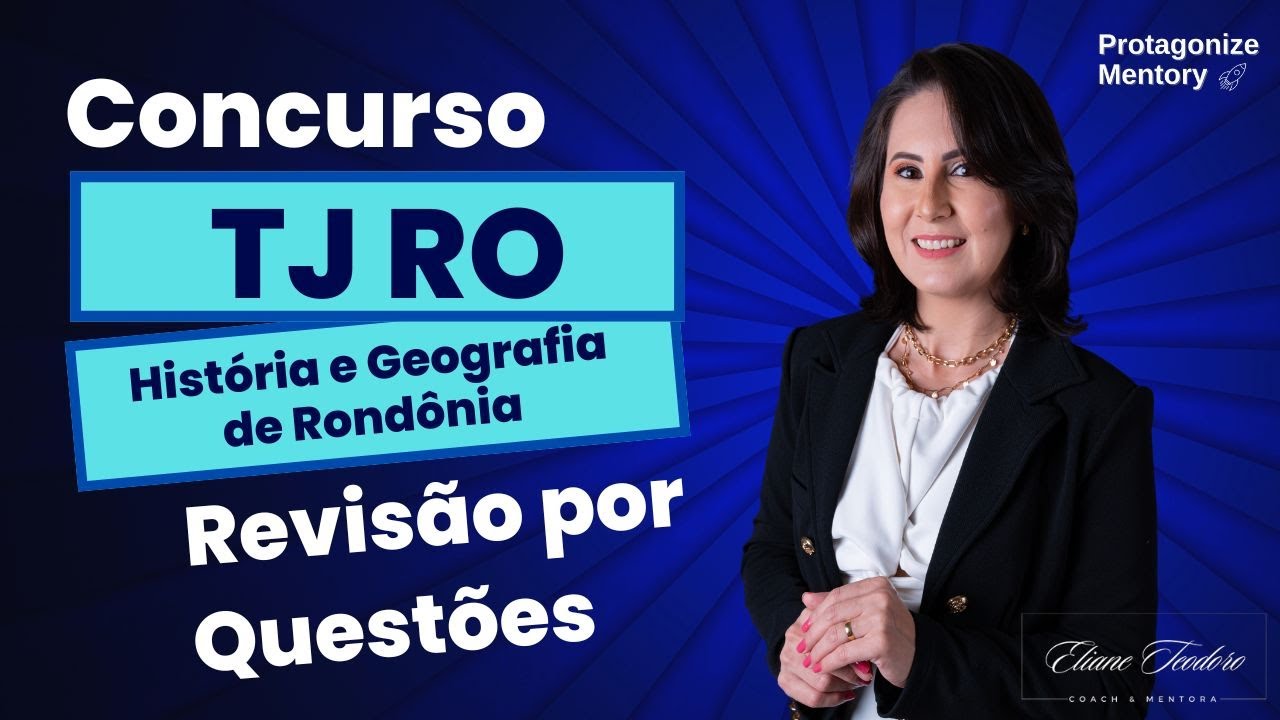 Cópia de História e Geografia de Rondônia - Questões - Concurso TJRO