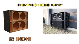 Download lagu SKEMA BOX SPEAKER SUBWOOFER LOW FREQ NEXO RS 15' mp3