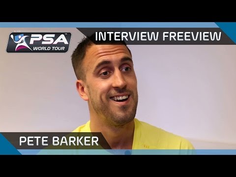 Squash: Interview Freeview - Pete Barker