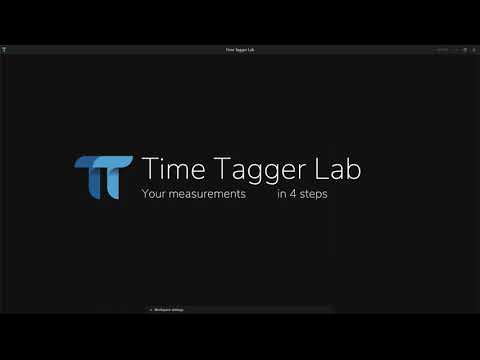 Time Tagger Lab: Your measurements done in 4 steps