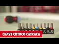 Miniatura vídeo do produto Chave Cotoco Catraca com 11 Bits - Wurth - 061363050 - Unitário