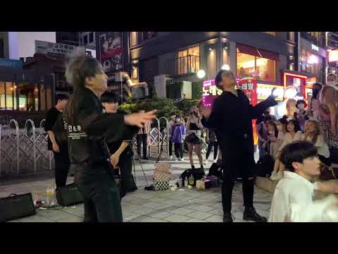 Praesepe Hongdae busking ”Mic drop” 20200811