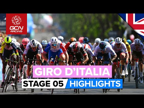Can Sprinters Survive Tough Climb? | Giro D'Italia 2022 Stage 5 Highlights