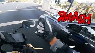 Biker Smash Mirror | Road Rage | Angry People vs Bikers Compilation | [Ep. #50]