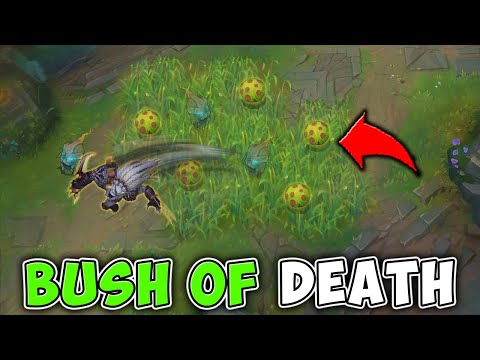WE CREATED THE ULTIMATE BUSH OF DEATH (SAPLINGS, SHROOMS, AND RENGAR)